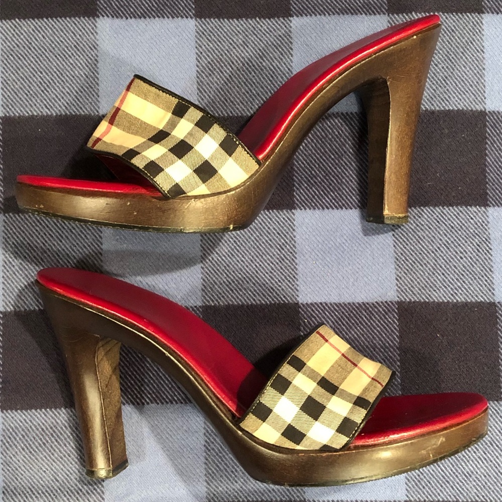 Burberry Classic Print Heels